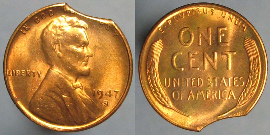 Sharing-A-Couple-Of-Nice-Clipped-Lincoln-Wheat-Cents:-1947-S-And-1944-P